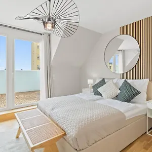  Apartamento Stylish - 3 Min To U1 Kagraner Platz